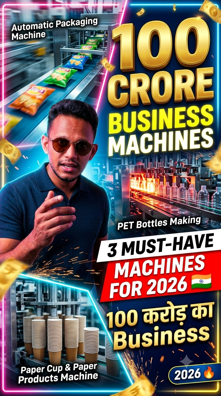 Three Machine-Based Manufacturing Businesses in India